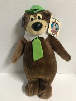 Vintage 1990 Yogi Bear Plush Toy Stuffed Animal Hanna Barbera Rare Find W/ Tags