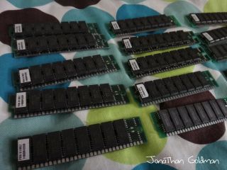 Macintosh Color Classic Ram Memory 2 X 4mb 30 - Pin Simm Modules Total 8mb