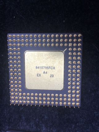 Intel 80486 486 Dx2 66mhz Cpu Chip Processor  Gold Recovery