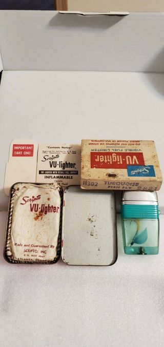 Vintage Scripto Vu Lighter: 50 