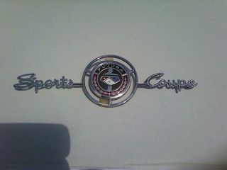 Vintage Ford Falcon Futura Sports Coupe Badge Emblem Letters - Nos