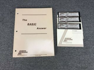 The Basic Answer Text Processing Utility Software For Trs - 80 Microcomputer