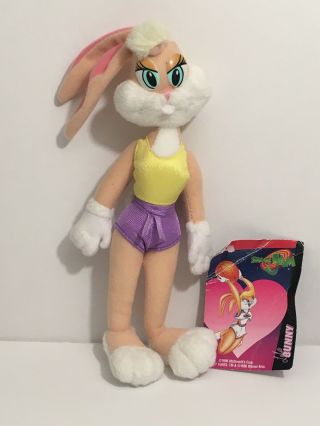 ✨ Vtg Space Jam Looney Toons Lola Bunny 1996 Plush Mcdonalds Wb Tag Attached ✨