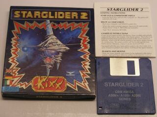 Game: Starglider 2 By Rainbird/kixx For The Commodore Amiga