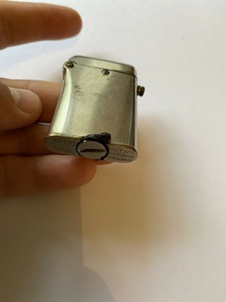 Antique,  Vintage Thorens Swiss Made Cigarette Lighter,  Push Button Old Lighter