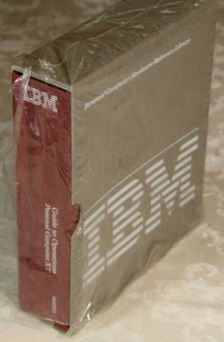 Ibm Guide To Operations Personal Computer Xt - Broken Shrinkwrap -