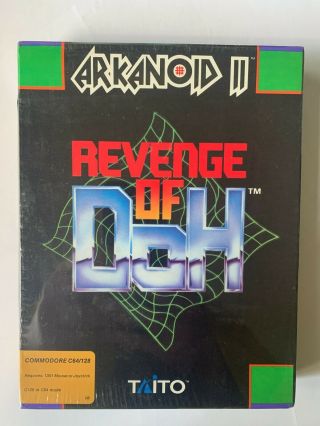 Arkanoid Ii Revenge Of Doh Game 5.  25 " Floppy Disk Commodore 64 By Taito C - 64