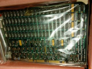 Wang Computer Pc Expanded Memory M/l Board,  9242 - 2 - R2m2,  Vintage 1988