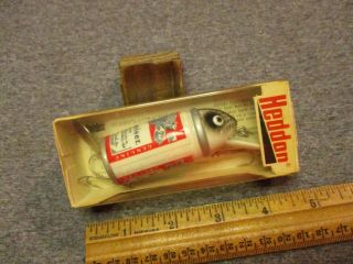 Vintage Heddon Lure/ " Big Bud " Budweiser Fishing Lure/in Orig.  Box/excellent Cond