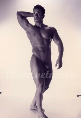 Vintage Male Nude - Robert San Roman 2 For 1 Nick Sculptural Figure Studies