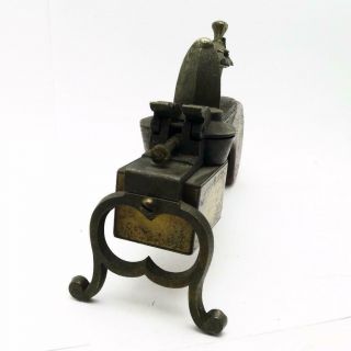Vintage Dunhill Tinder Pistol Figural Table Lighter Made In England - Complete 3