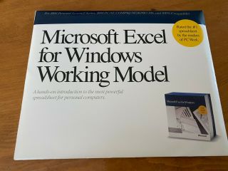 Microsoft Excel For Windows Pc Computer Version 2.  10