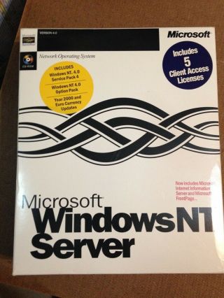 Microsoft Windows Nt Server 4.  0 Software