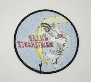 US AIR FORCE 6916th ELECTRONIC SECURITY SQUADRON MAINT PATCH Vintage 2