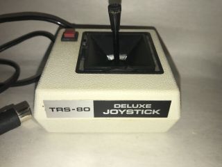 TRS - 80 Tandy Deluxe Joystick 26 - 3012 Tandy Radio Shack Fast Ship 2