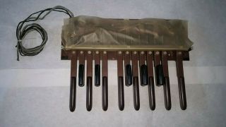 Vintage Wurlitzer Organ 13 Note Bass Pedal Assy For Midi Project No.  3