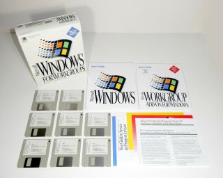 Windows For Workgroups 3.  11 (open Box)