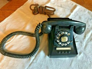 ⭐️ Vintage Black Multi - Line Rotary Phone ⭐️