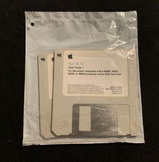 Mac Os 7.  6 Disk Tools 3.  5 Floppy 1 And 2