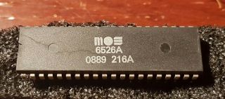 Mos 6526a Cia Chip,  For Commodore 64,  And,  Part.  Exrare