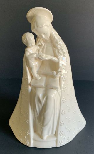 Vintage Mj Hummel Goebel W Germany Virgin Mary Madonna Baby Jesus Ceramic