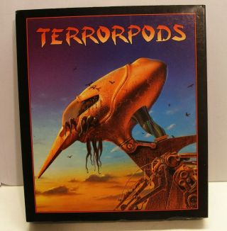 Highly Rated,  Rare,  Terrorpods By Psygnosis For Atari St