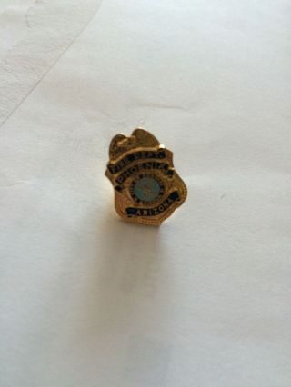 Vintage Mini Badge Pin - Phoenix Fire Department - Arizona