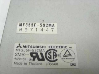 Mitsubishi MF355F - 592MA 3.  5 Floppy Drive Internal - MAC 2MB Black Partial Face 3