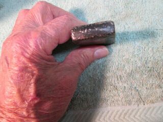 WWII Era Black Crackle Zippo Lighter with 3 Barrel Hinge,  14 Hole Chimney 3