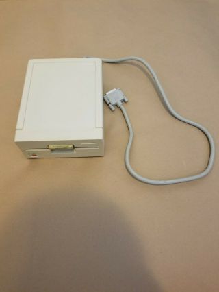 Vintage Apple Computer 5.  25 " External Floppy Disk Drive Model A9m0107 -