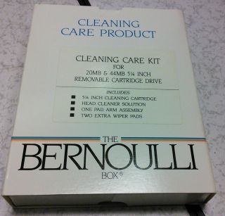 Bernoulli Box Cleaning Care Kit For 5 1/4 " Cartridge Drive