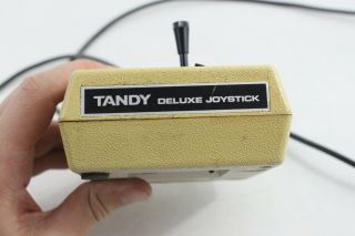 Vintage TRS - 80 Tandy Deluxe Joystick 26 - 3012A Radio Shack Computer Accessory M67 3
