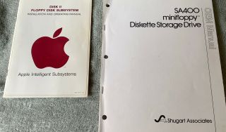 Vintage Apple II Booklets Disk Drives Info 2