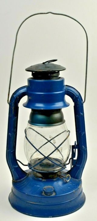 Air Pilot Lantern Vintage Blue Dietz No.  8 Non - Electric Lamp Camping,  Emergency