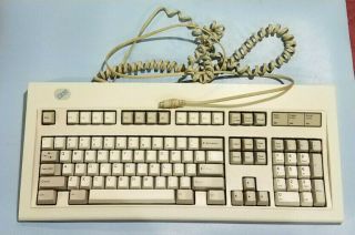 Vintage Ibm Model M Ps/2 71g4644 Keyboard (non - Clicky / Rubber Dome)