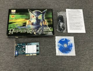 Apollo 3dfuzion Geforce Mx4000 128mb Ddr Agp/vga/s - Video Tv - Out Video Card