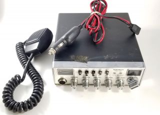 Vintage Radio Shack Trc - 446 Cb Radio 40 Channel With Mic,  For Power Only