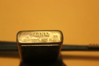 Zippo Lighter 1996,  Grizzly Bear,  Barrett Smythe,  with Belt Leather Pouch 3