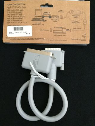 Apple Scsi Cable•m0206 •25 - D To 50 - Centronics •25pin To 50 Pin •open Pkg