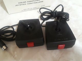 Tandy Color Computer Joystick Controllers 26 - 3008 3