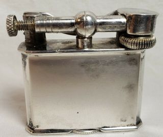 Vintage Sterling Silver Lift Arm Lighter Made in Mexico Estate 925 3