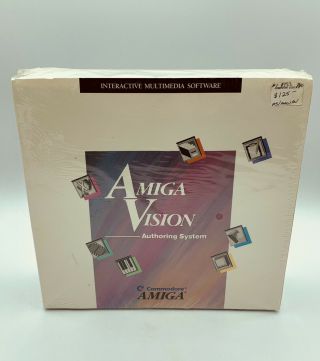 Commodore Amiga Vision Authoring System Software Factory Nos
