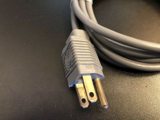 Apple PowerBook DARK GRAY ElectriCord Power Cable Cord Macintosh C13 Mac 2