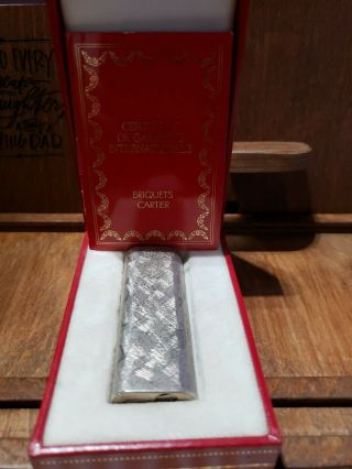 Cartier Vintage Silver Lighter