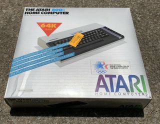 Vintage 1983 Atari 800xl Home Computer Empty Box Only