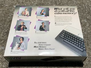 VINTAGE 1983 ATARI 800XL HOME COMPUTER EMPTY BOX ONLY 2