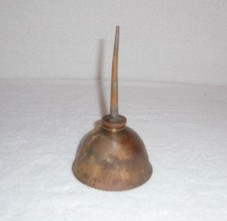 Vintage Mfg Co Pittsburgh Gem Mfg Co.  Brass Thumb Pump Oil Can Decorative Piece