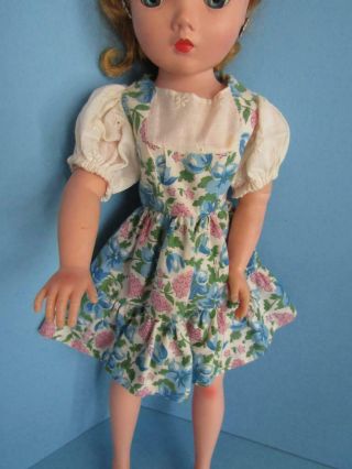 Vintage Dress For 20 " Madame Alexander Cissy Doll 1950 