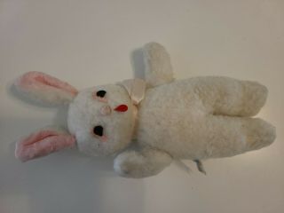 Vintage Rushton Co.  Star Creations Plush Toy Bunny Rabbit