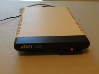 Vintage Atari 1030 Modem With Power Supply,  Powers On